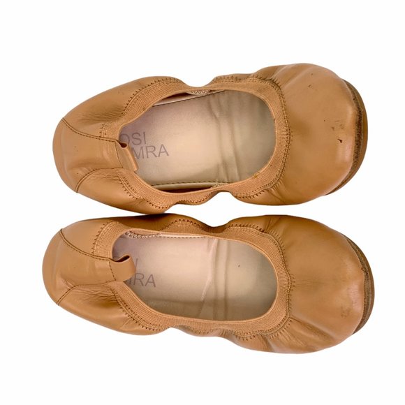 Yosi Samra Lexington Saddle Vegan Foldable Flats 6 - Picture 4 of 8